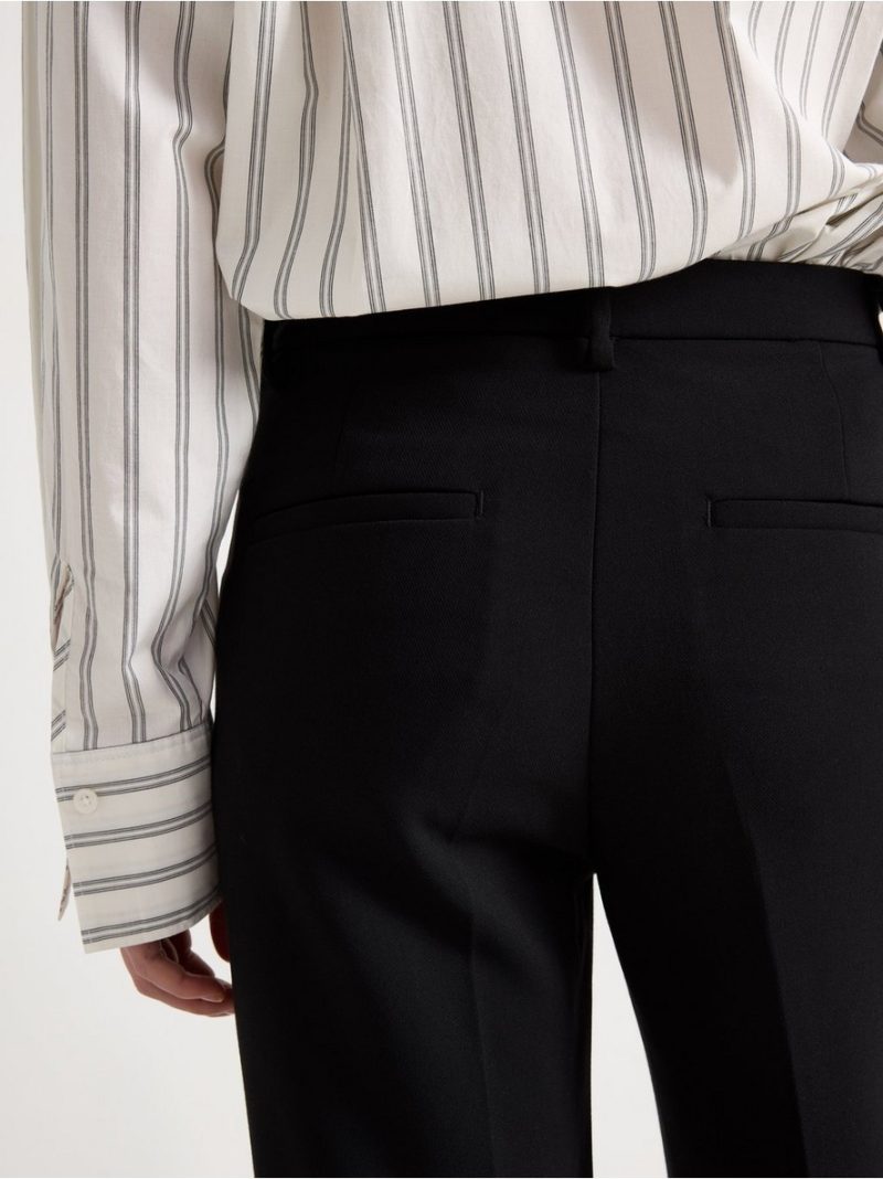 NOOR straight trousers with regular waist - 8601684-80