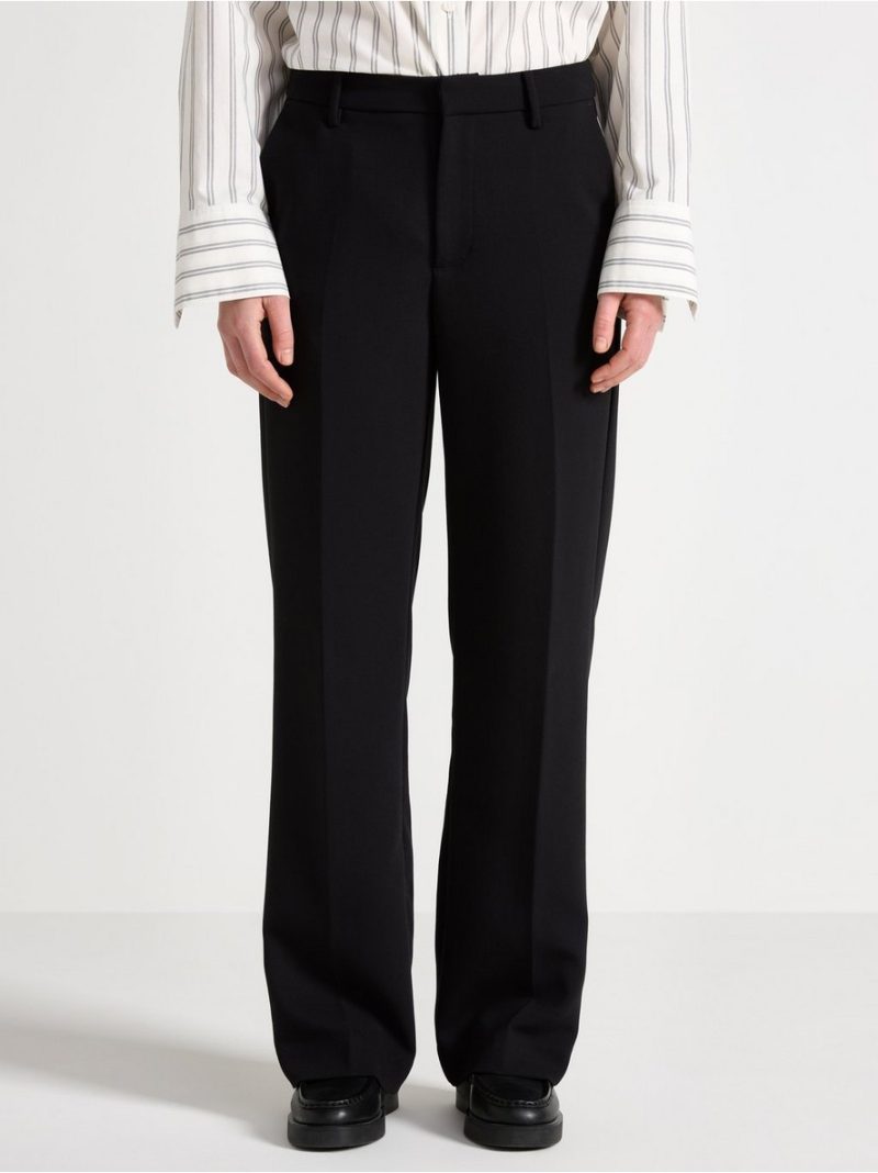 NOOR straight trousers with regular waist - 8601684-80