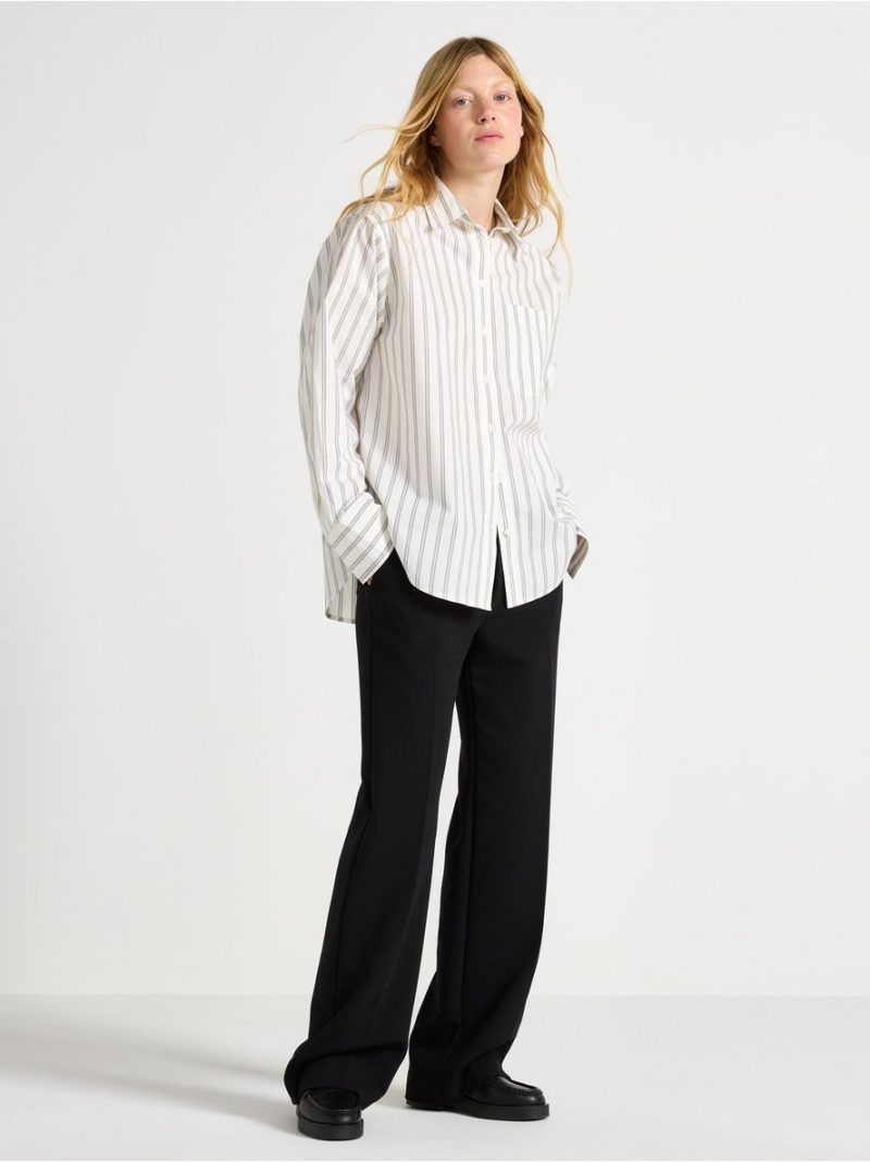 NOOR straight trousers with regular waist - 8601684-80