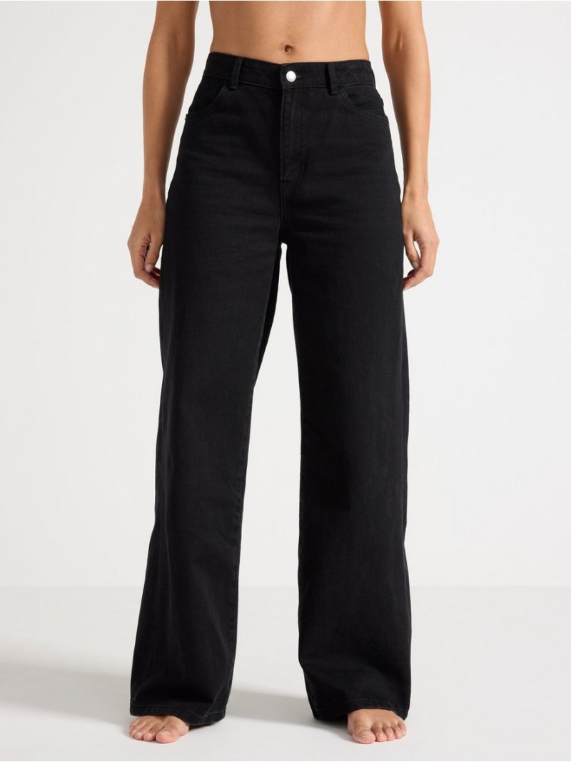 WIDE Jackie  jeans with extra wide leg - 8603735-80