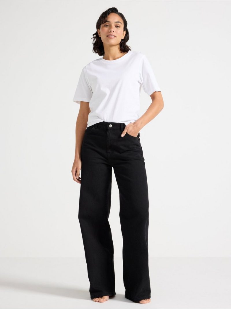 WIDE Jackie  jeans with extra wide leg - 8603735-80