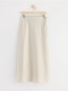 Midi skirt in satin - 8608741-6902