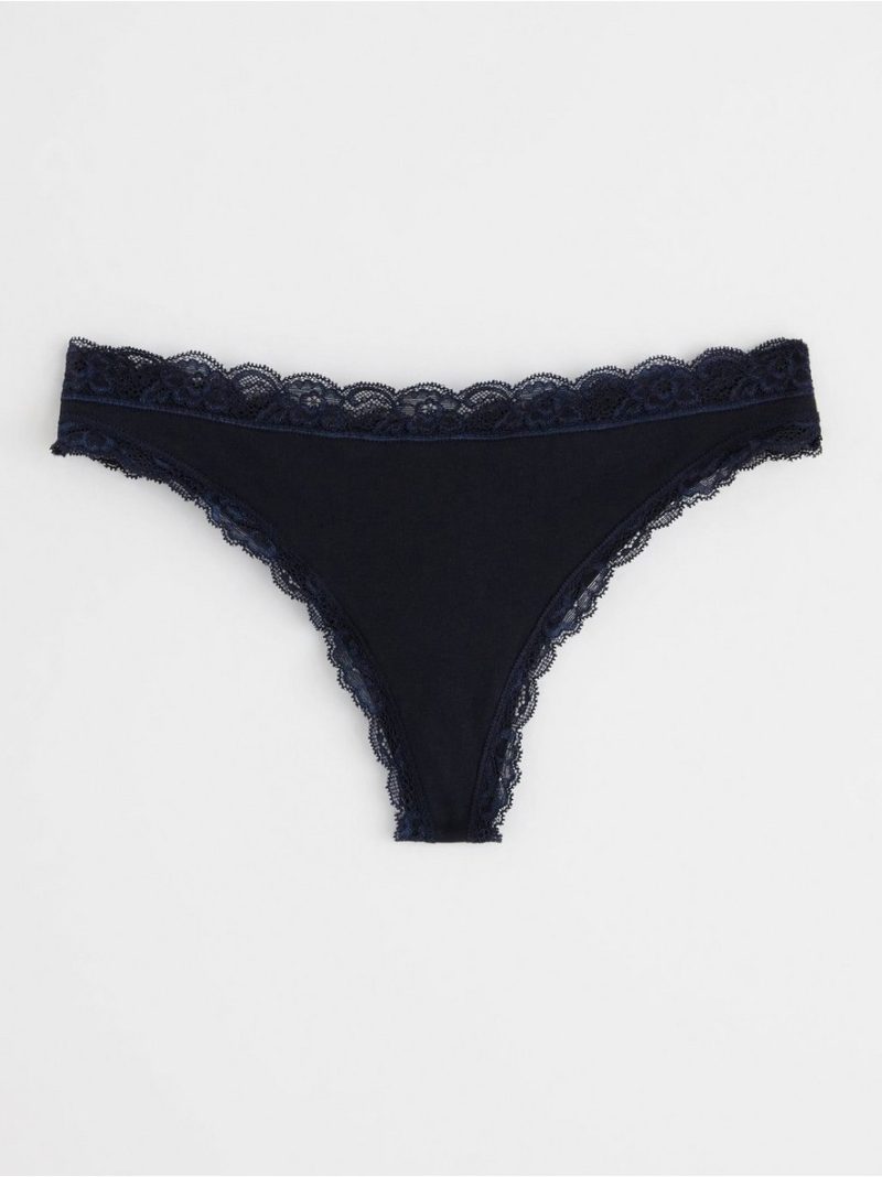 - Thong with regular waist Thong with regular waist - 8614162-2150