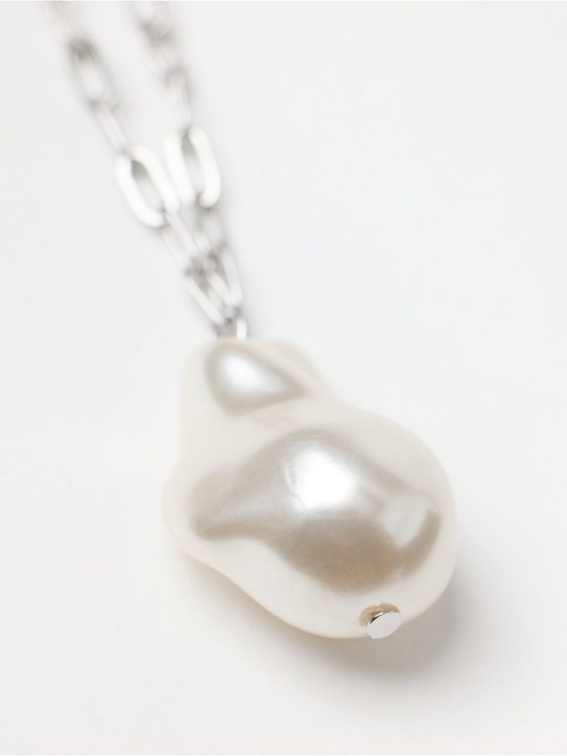 Necklace with pearl - 8614323-10