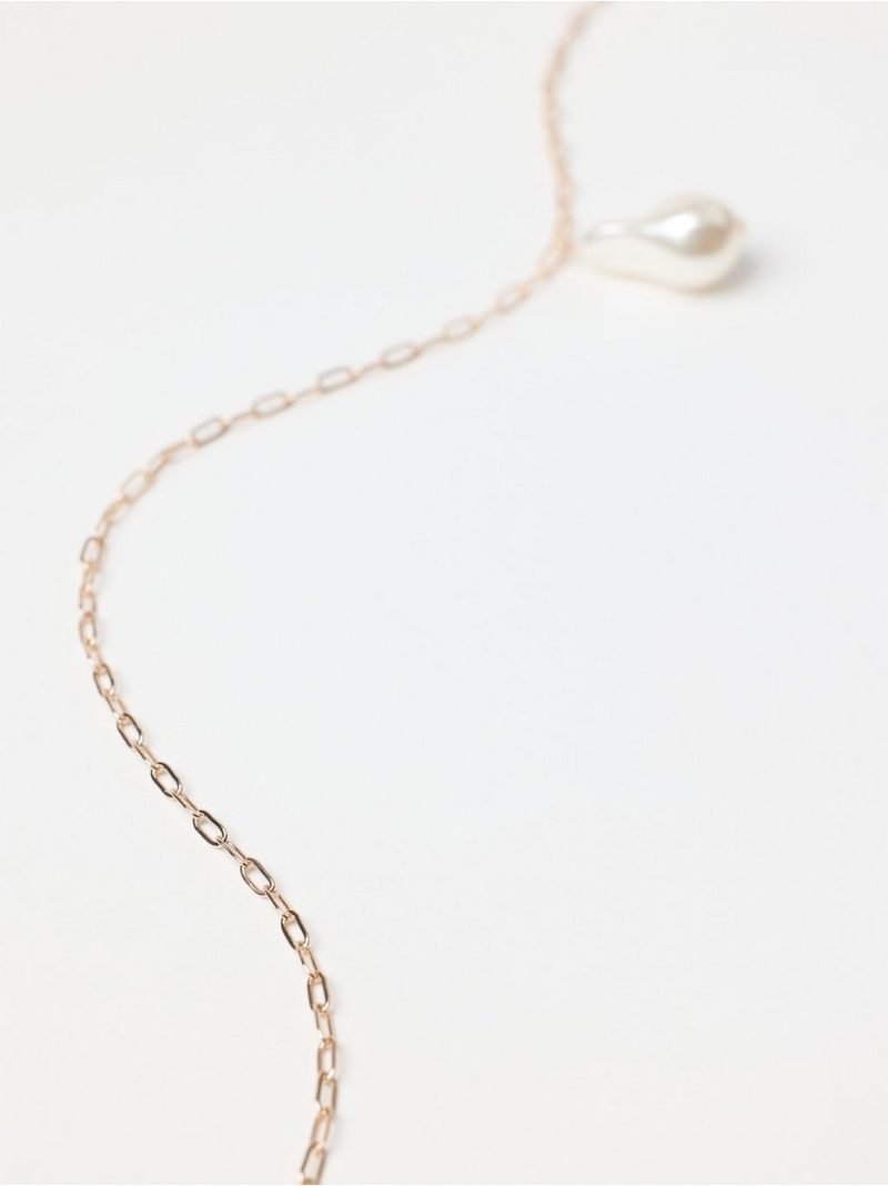 Necklace with pearl - 8614323-20