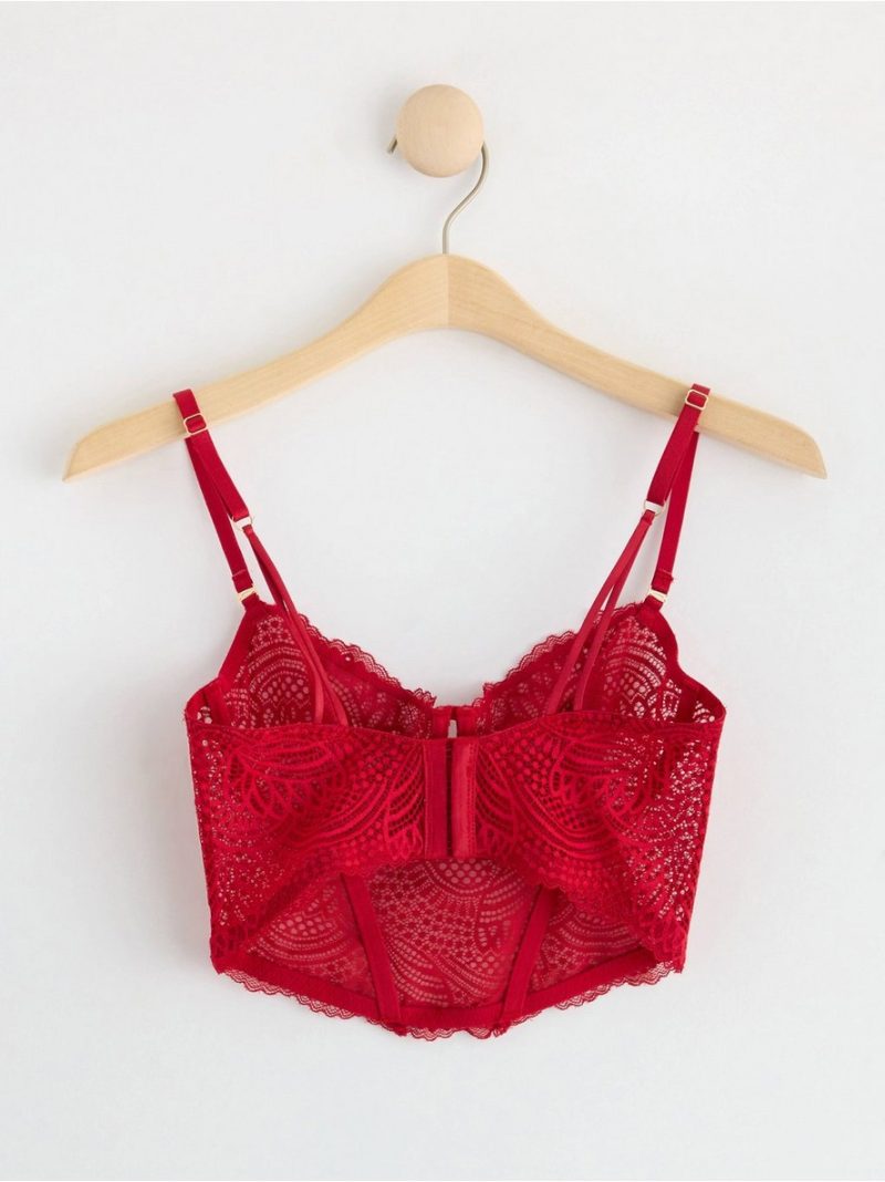 Bustier in lace - 8623070-7909