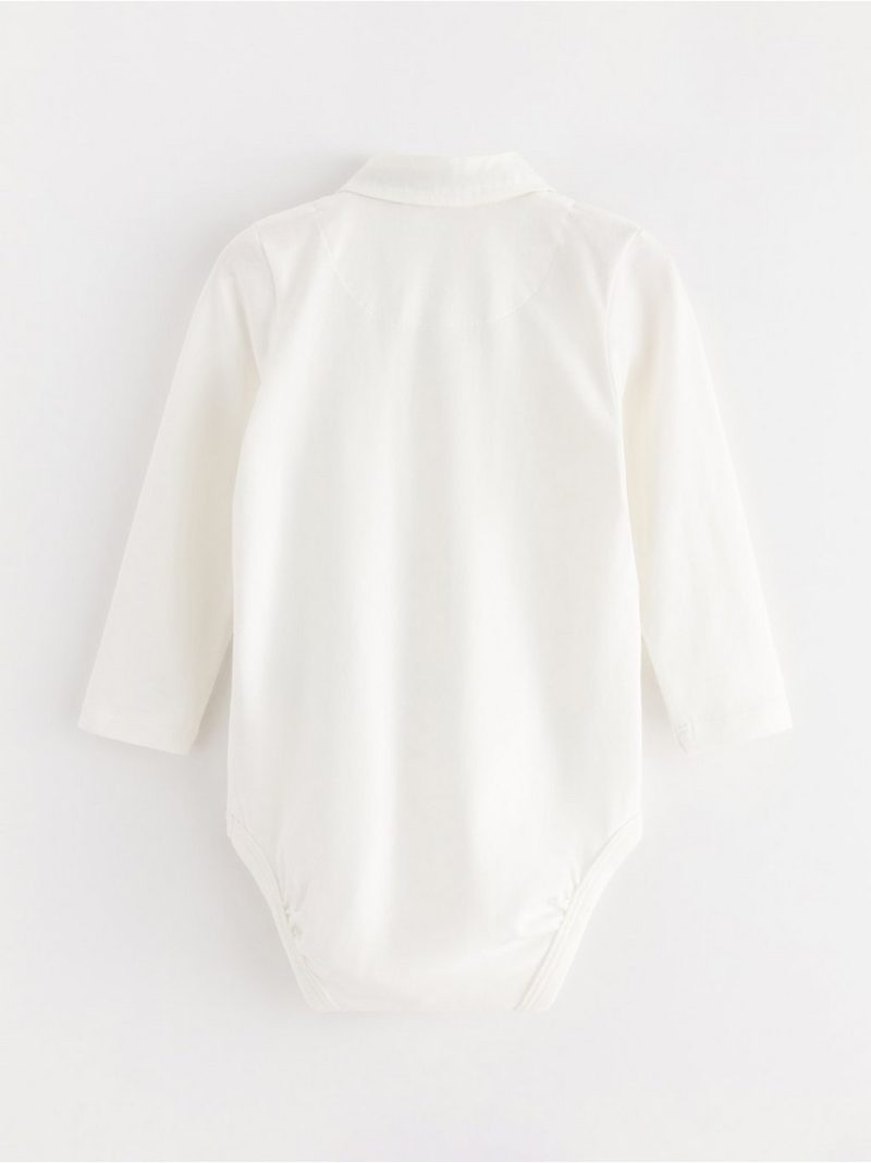 Bodysuit with collar - 8623305-325