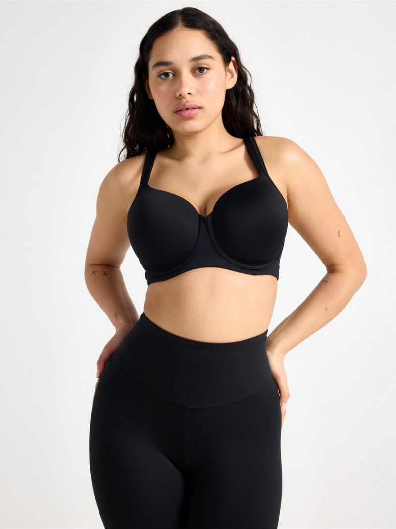 Sports bra with firm support - 8623777-80