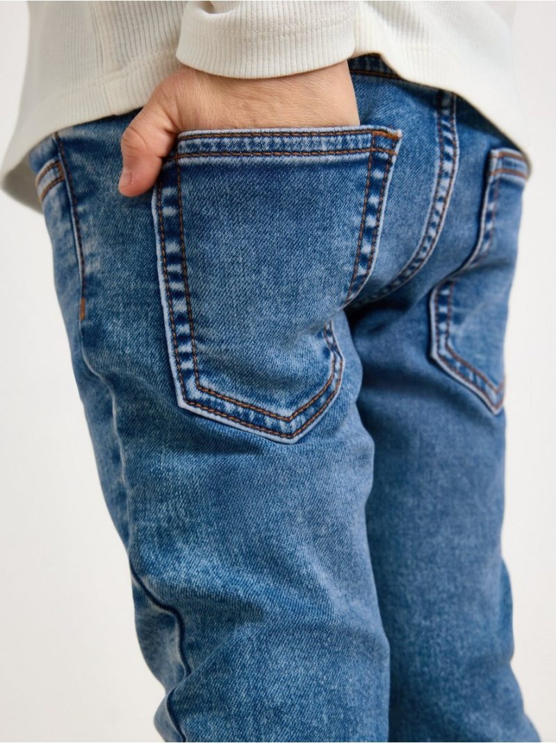 SAM Pull-on jeans in denim jersey with superstretch - 8628207-790