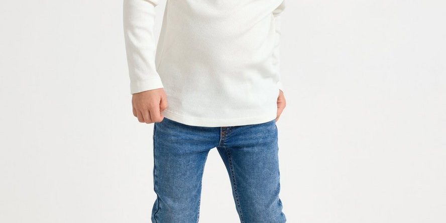 SAM Pull-on jeans in denim jersey with superstretch - 8628207-790