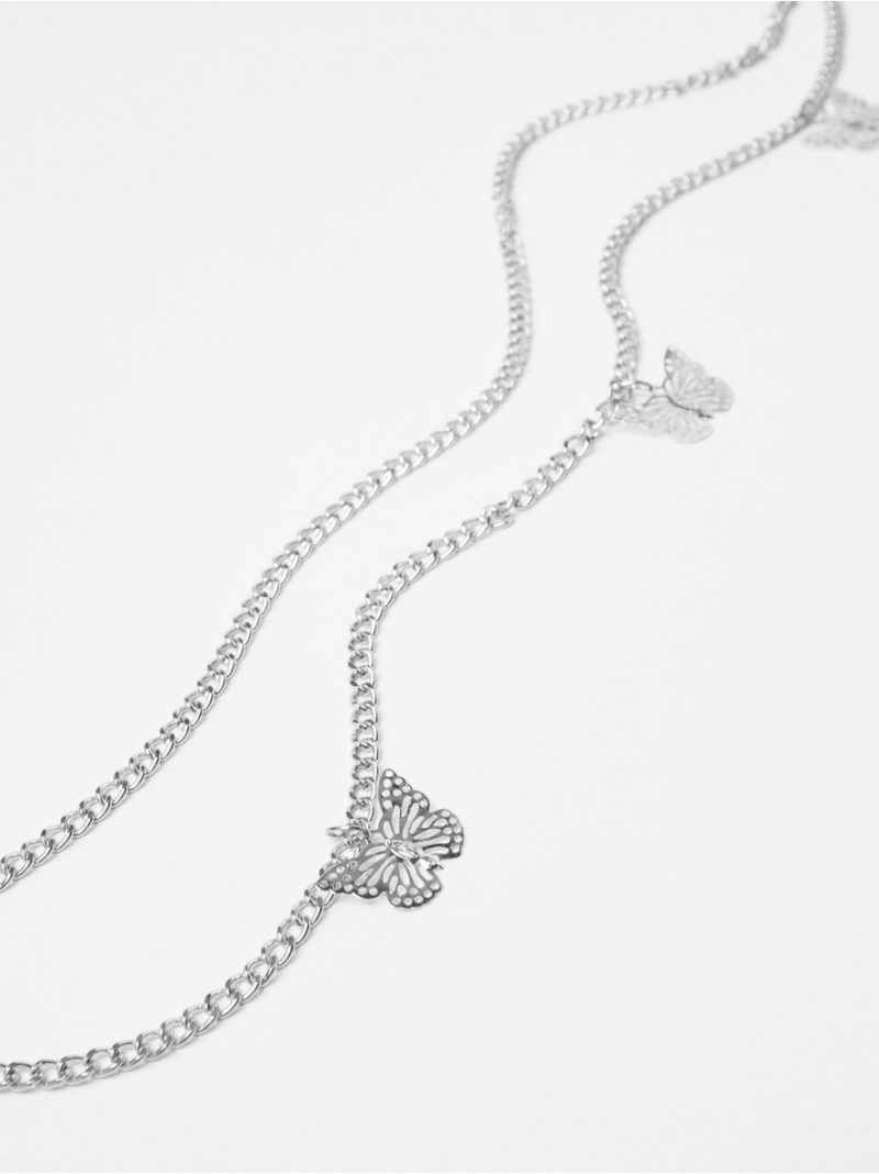 Decoration chain with butterflies - 8632475-10
