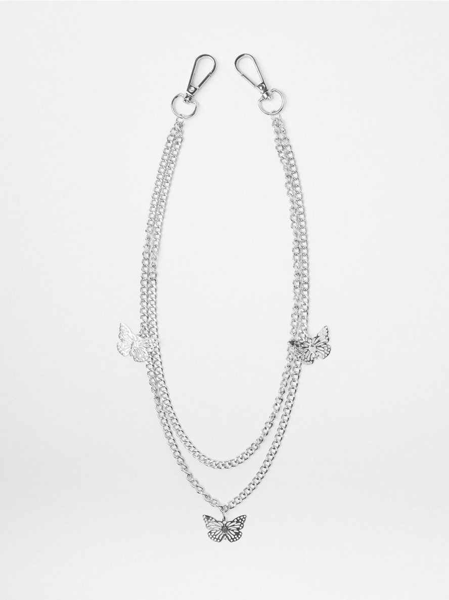 Decoration chain with butterflies - 8632475-10