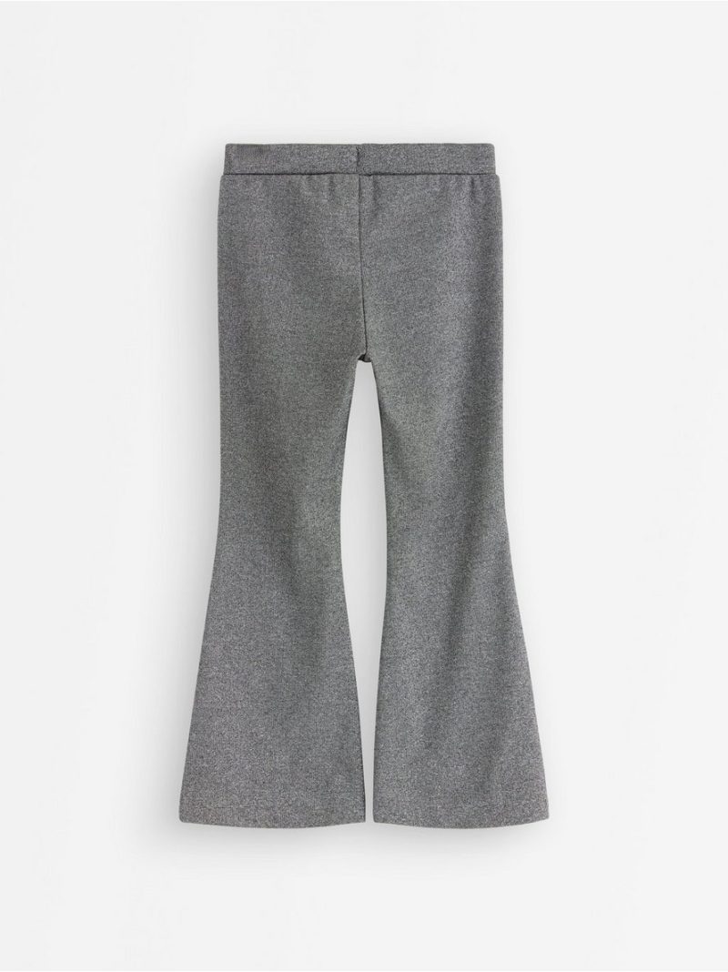Ribbed Trousers with shimmer - 8633115-80