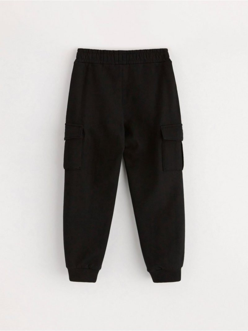 Joggers with brushed inside - 8636276-80
