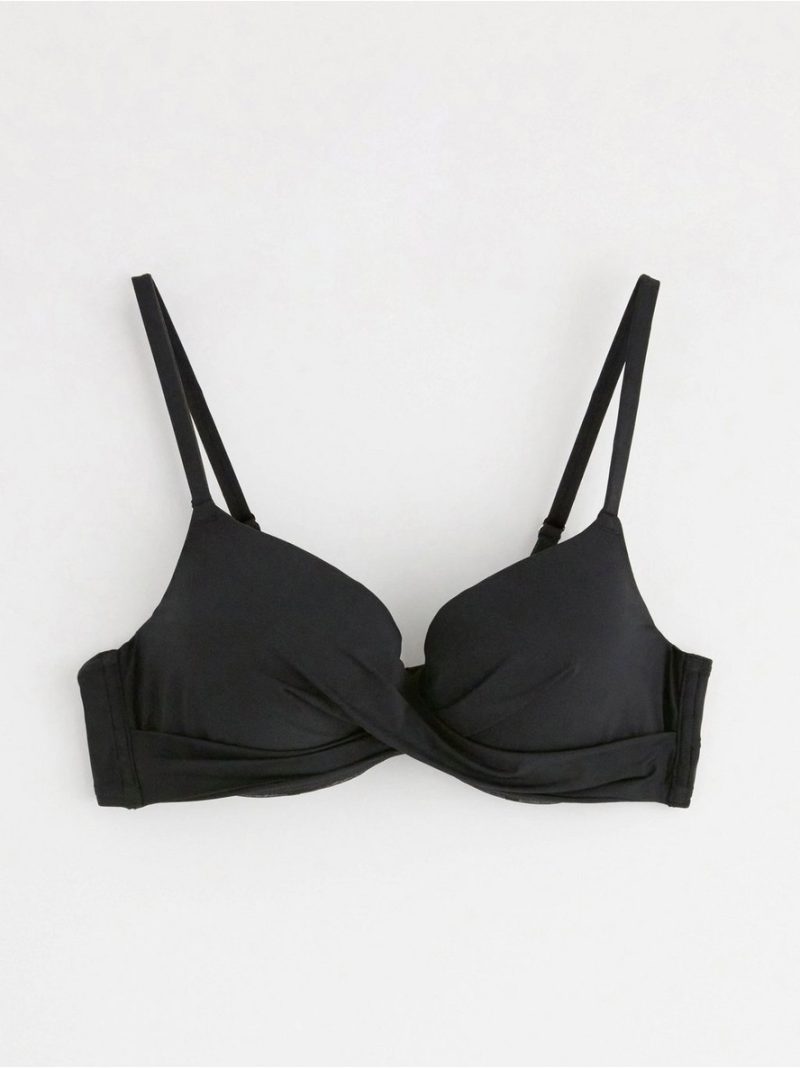 Lilja padded bikini bra with underwire - Black, 90 E - 8646458-80|90 E