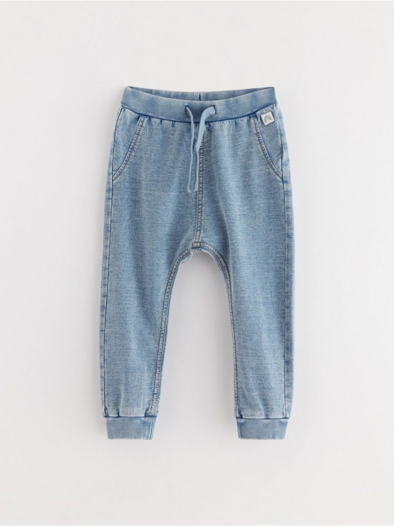 - Joggers with denim look Joggers with denim look - 8652132-766