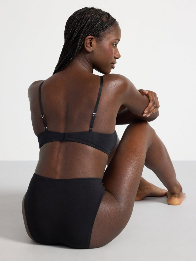 Bikini briefs with high waist - 8667582-80