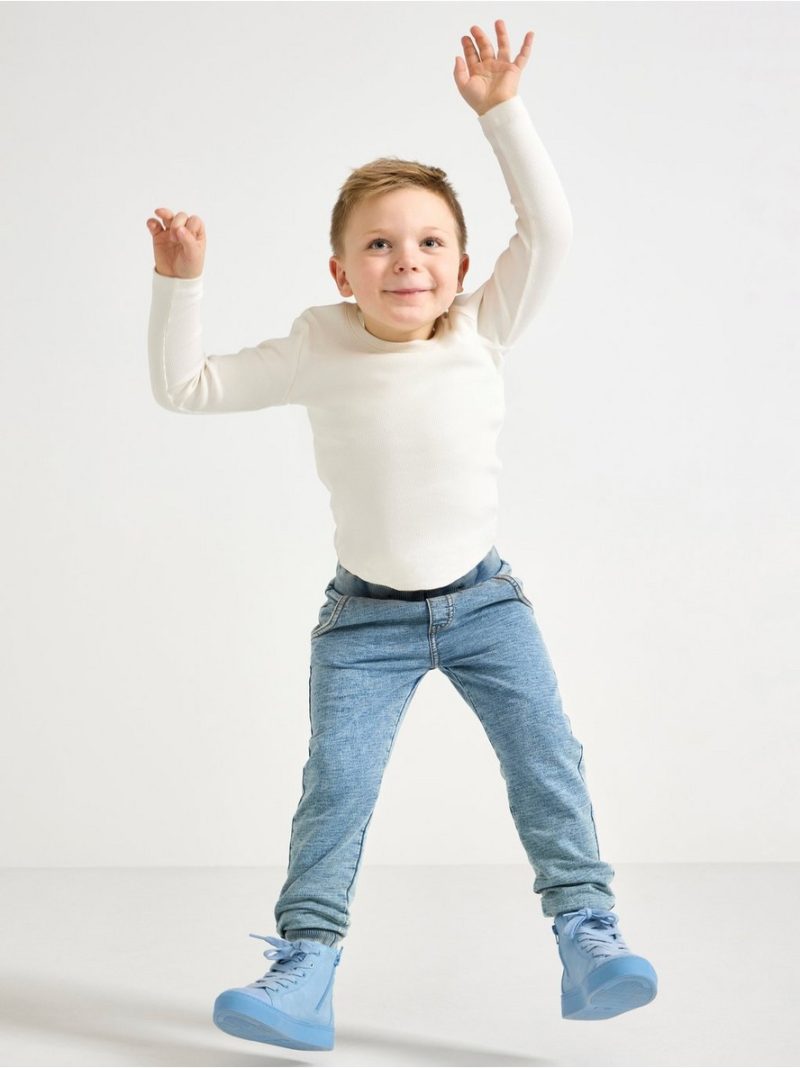 - Joggers with denim look Joggers with denim look - 8684107-9392