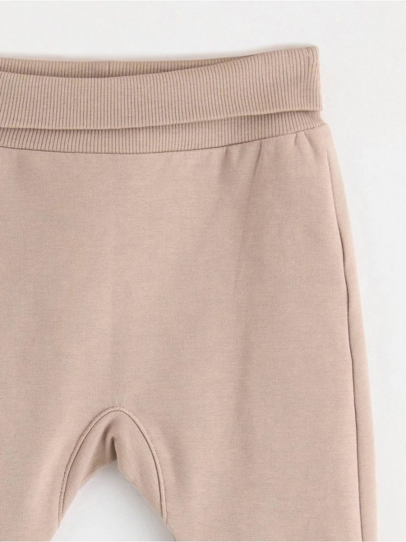 Joggers with brushed inside - 8693952-7951
