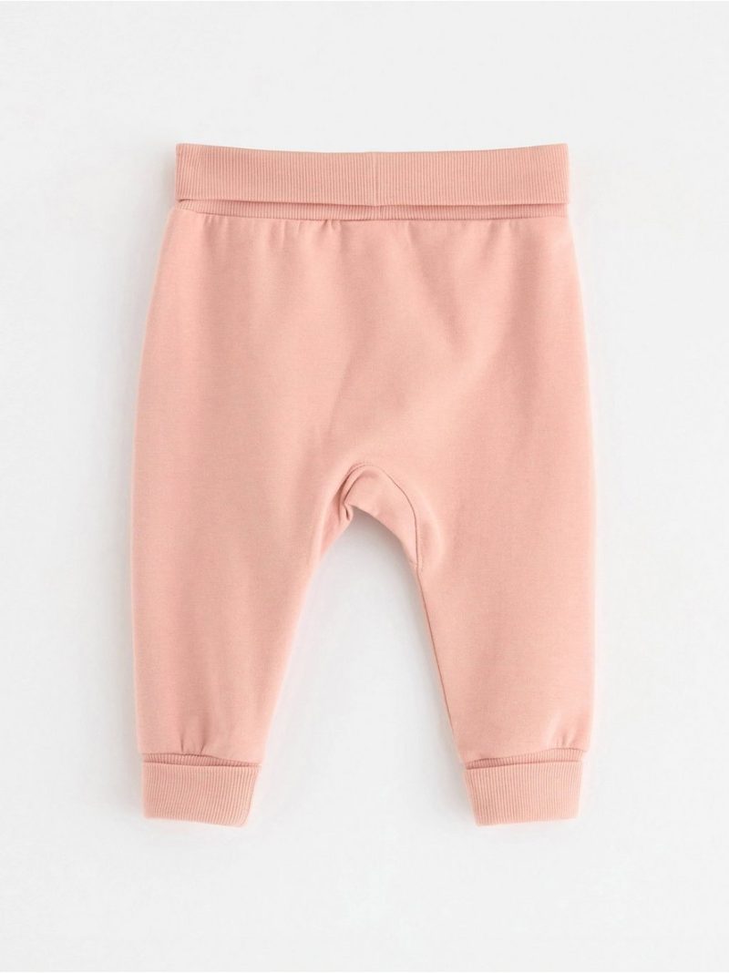 Joggers with brushed inside - 8693952-8493