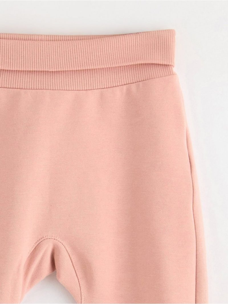 Joggers with brushed inside - 8693952-8493