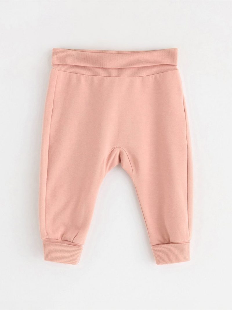 Joggers with brushed inside - 8693952-8493