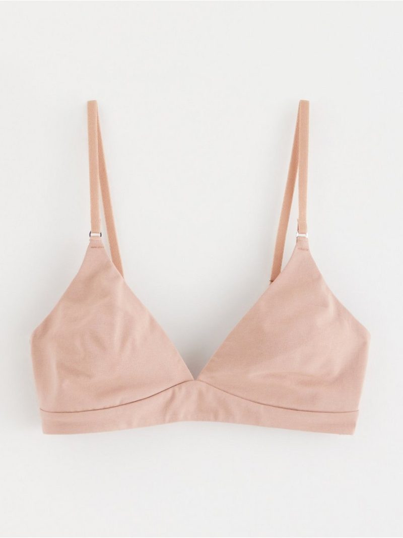 Soft bra in cotton - 8700596-6793