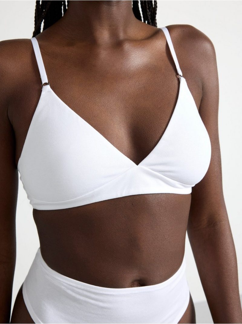 Soft bra in cotton - 8700596-70