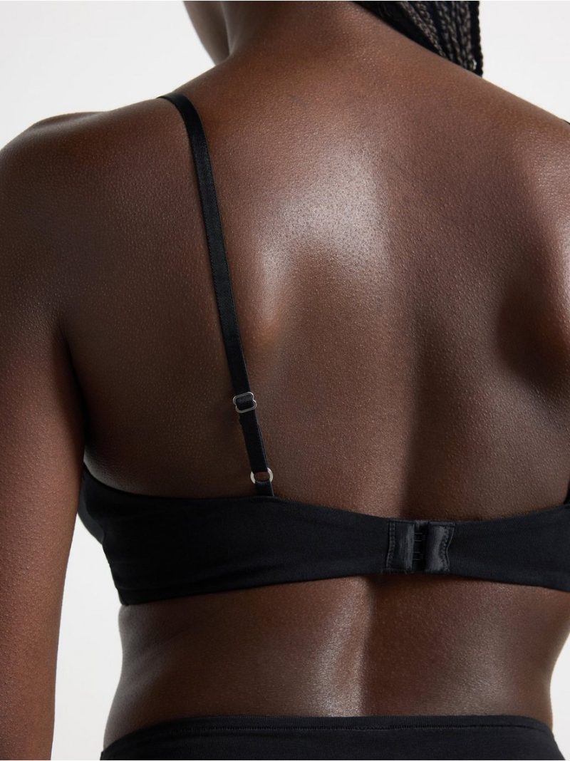 Soft bra in cotton - 8700596-80