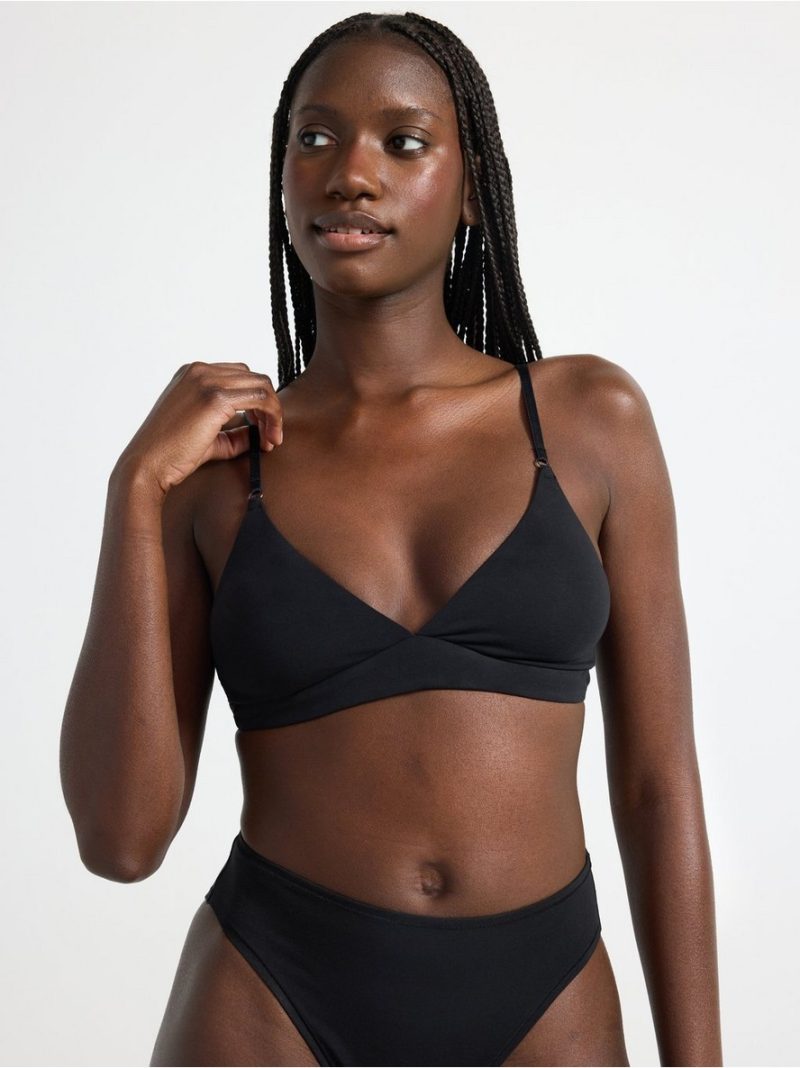 Soft bra in cotton - 8700596-80