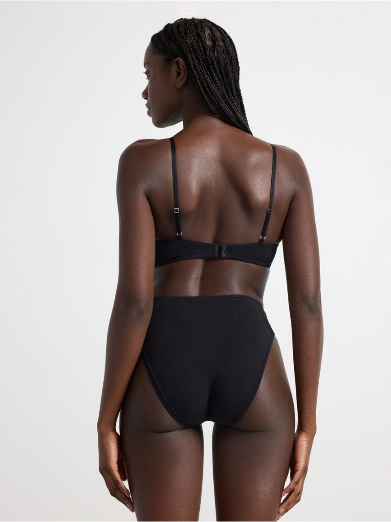 Soft bra in cotton - 8700596-80