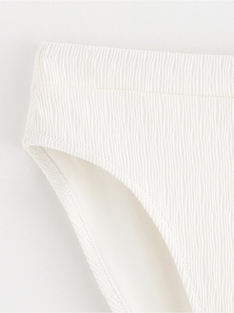 Bikini bottom with high waist - 8700601-6886