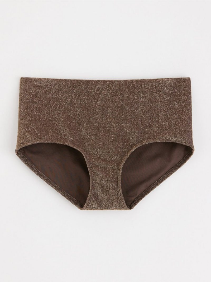 Glittery hipster bikini bottom - 8704626-215