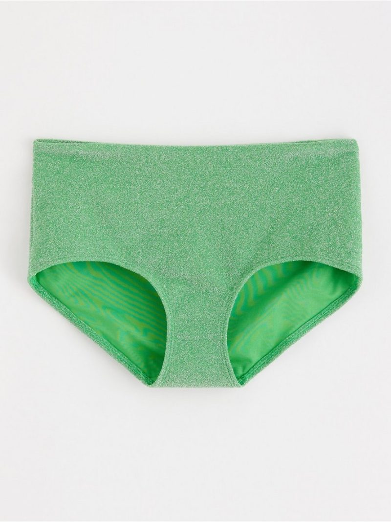 - Glittery hipster bikini bottom Glittery hipster bikini bottom - 8704626-7982