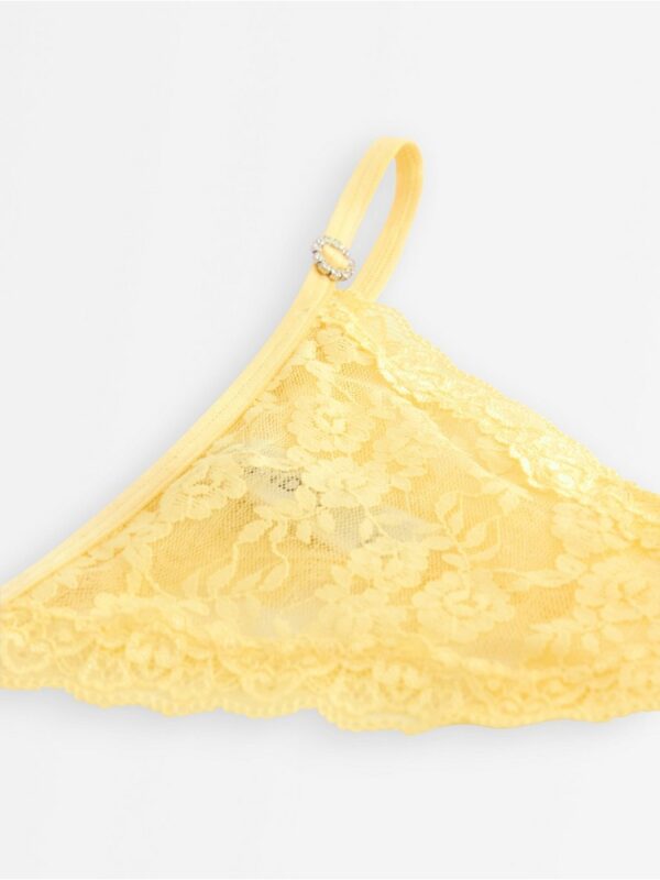 Thong in lace - 8727233-3876