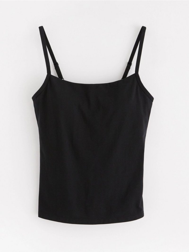 Camisole with sewn-in bra - 8727239-80