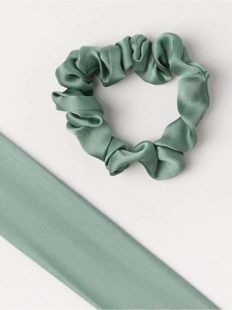 Scrunchie with bow - 8753021-5601