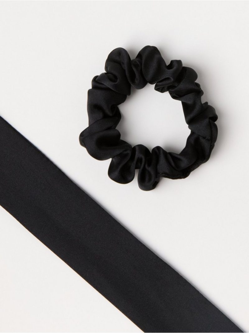 Scrunchie with bow - 8753021-80