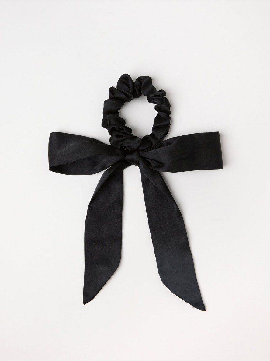 Scrunchie with bow - 8753021-80