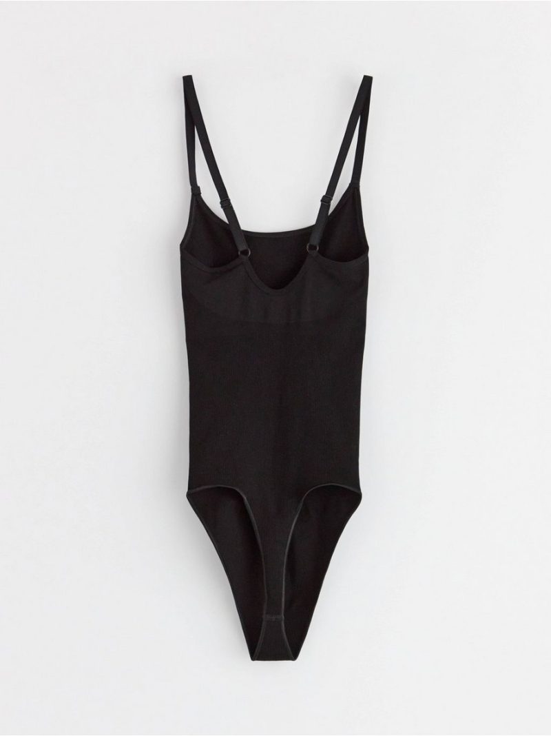 Zonal support shaping body with thong - 8753727-80