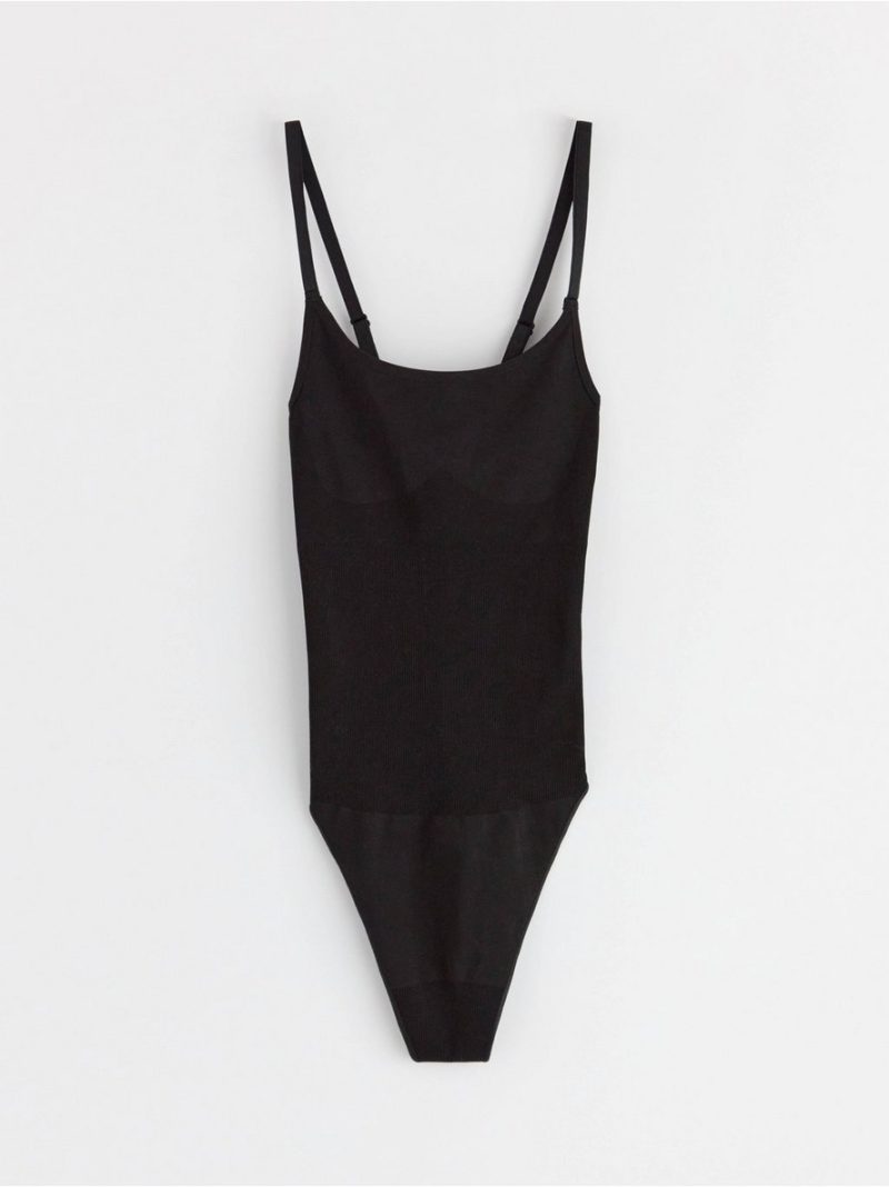 Zonal support shaping body with thong - 8753727-80