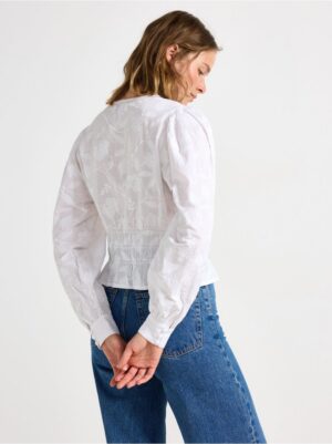 Embroidered blouse - 3000448-9606