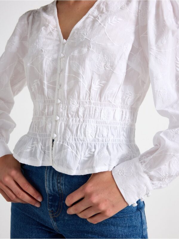Embroidered blouse - 3000448-9606