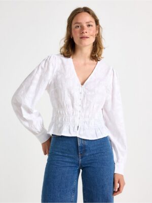 Embroidered blouse - 3000448-9606