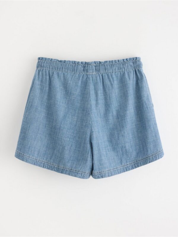 Chambray shorts - 3001632-9614
