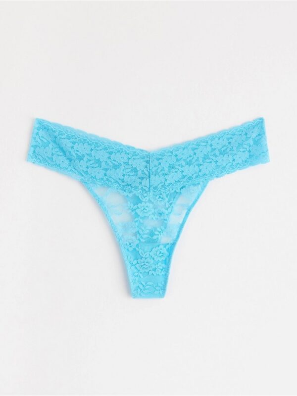 Thong in lace - 3001634-7283