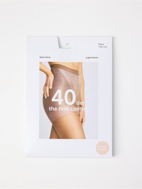 Firm support shaping  tights  40 denier - 3001724-9748