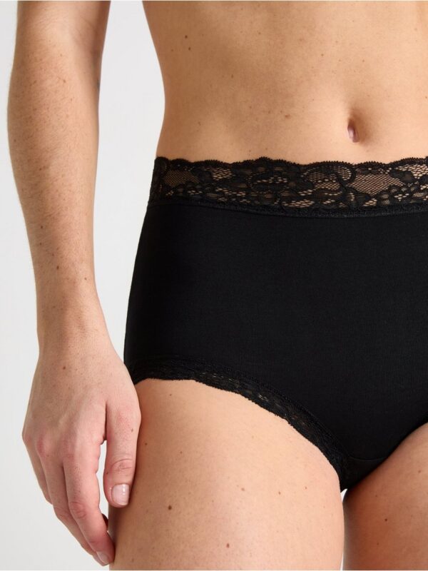 3-pack  briefs with high waist - 3001923-80