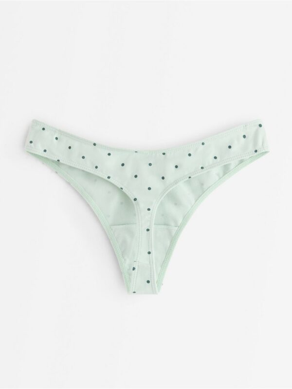 Thong with low waist - 3002341-7654