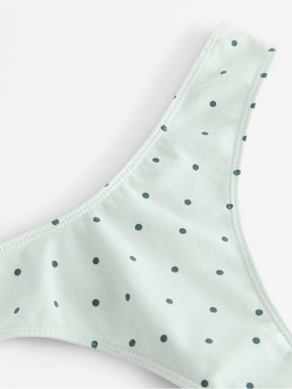 Thong with low waist - 3002341-7654